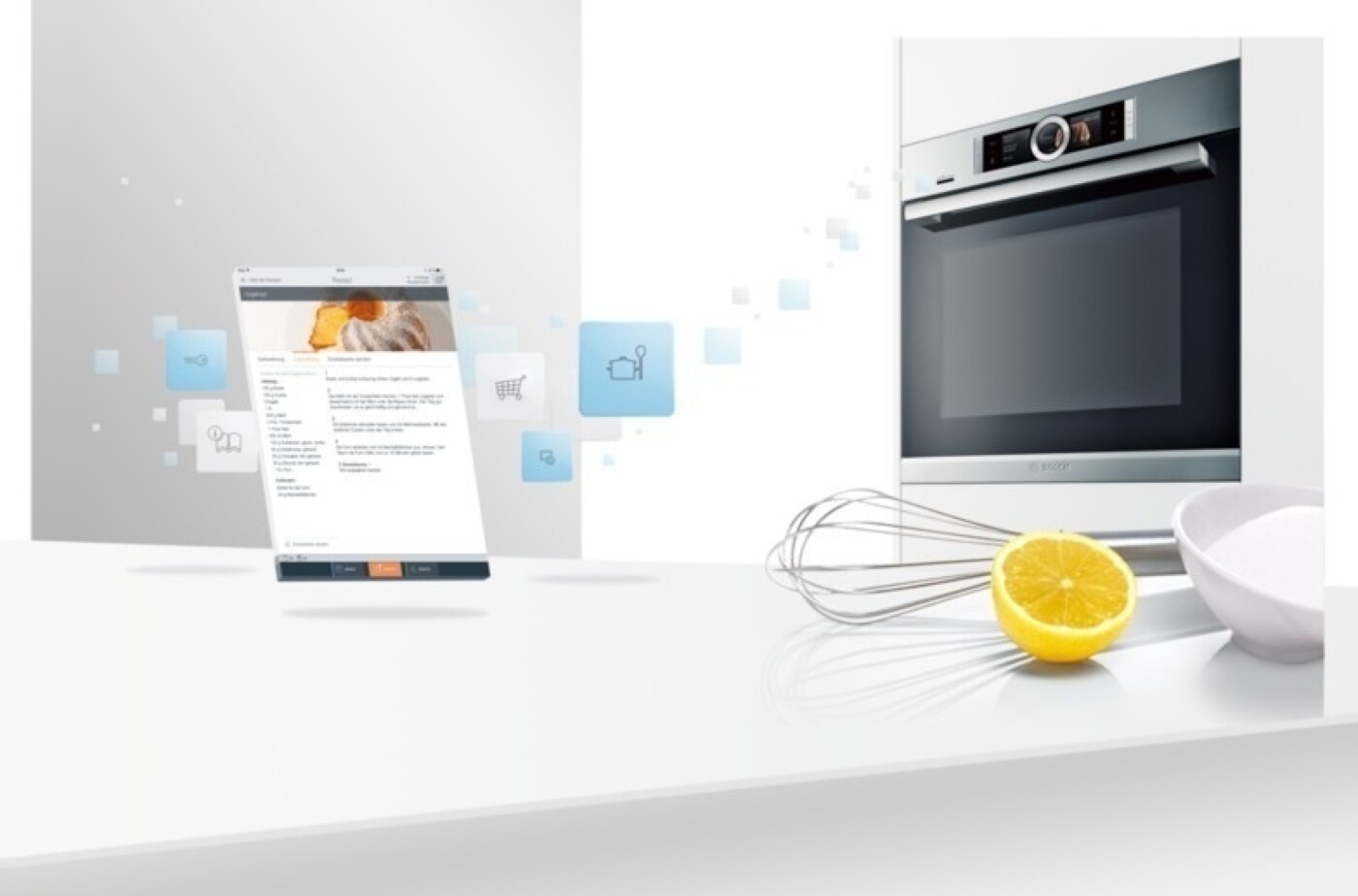 Bosch:  "Home Connect" Bosch:  "Home Connect"