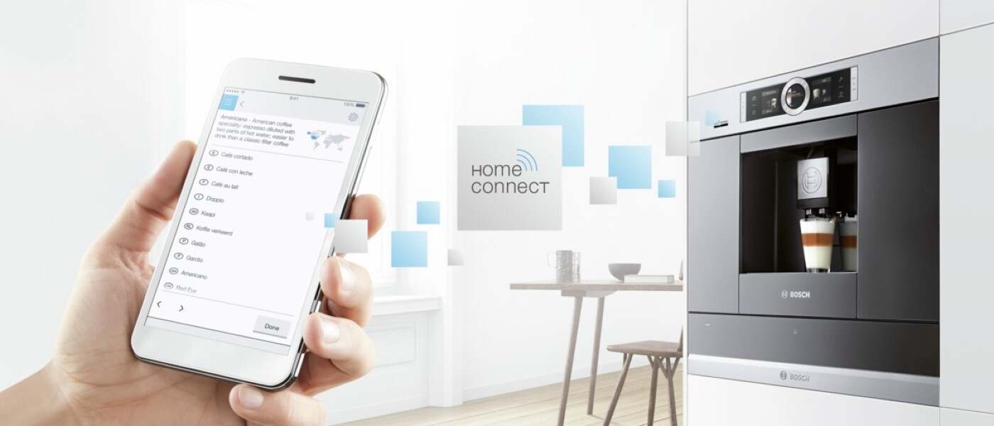Bosch sorgt mit Home Connect für sicher vernetzte Hausgeräte Bosch sorgt mit Home Connect für sicher vernetzte Hausgeräte