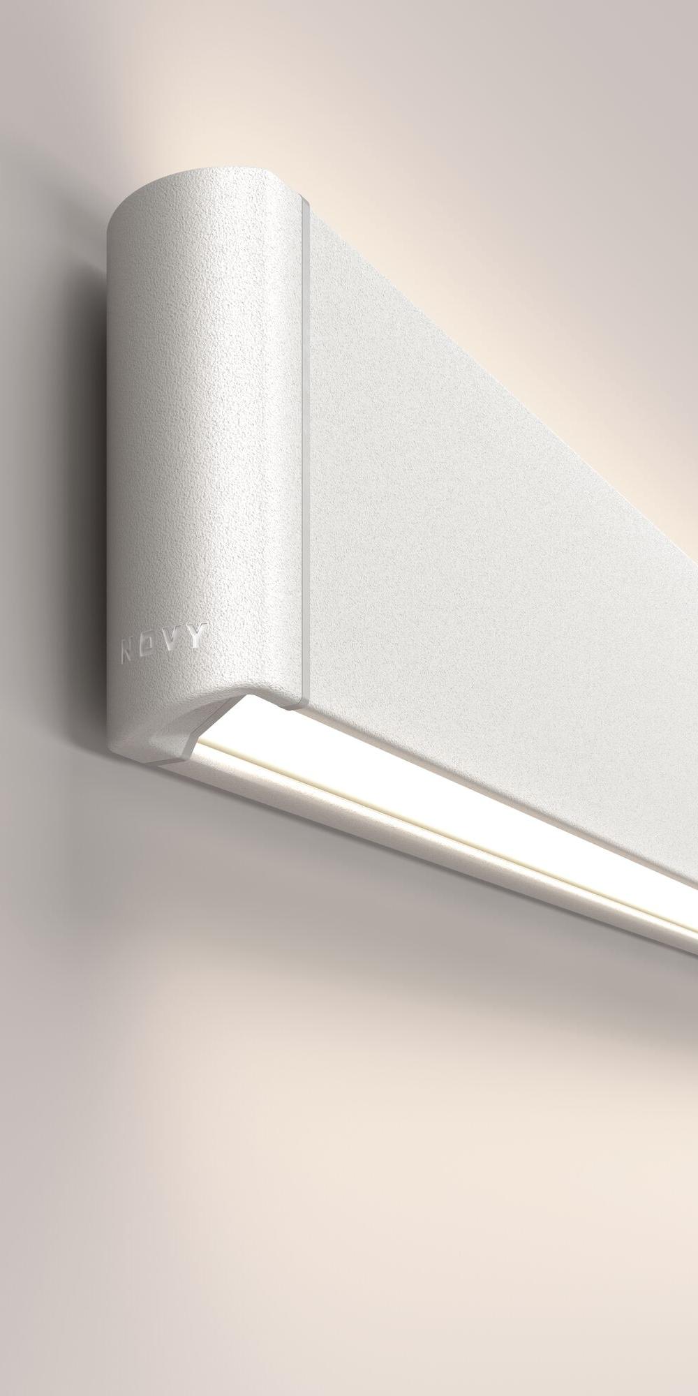 NOVY Designleuchte weiß eingeschaltet